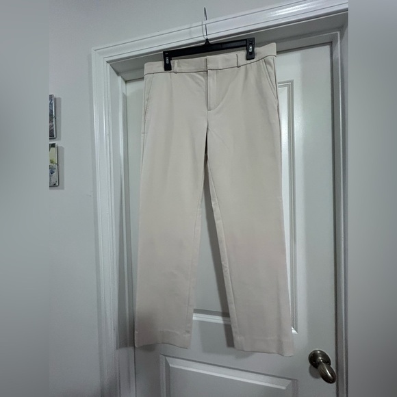 Banana Republic Ryan Cream Pants - Picture 2 of 3